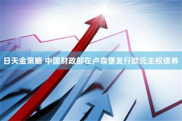 日天金策略 中国财政部在卢森堡发行欧元主权债券